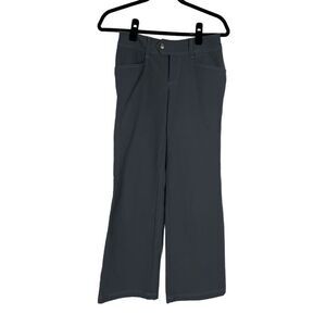 Athleta Gray Adjustable‎ Wide Leg Mid Rise Athletic Cargo Pant - Women’s S